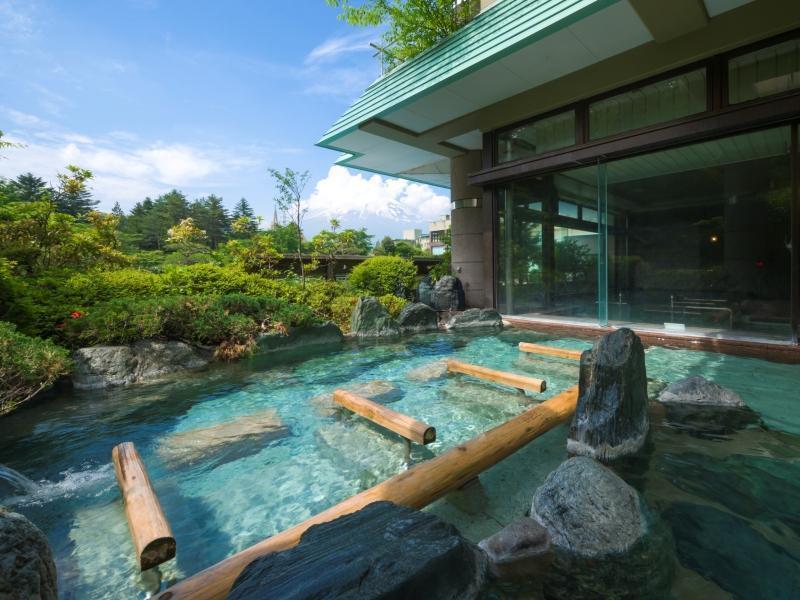 Fujisan Onsen Bessho Sasa Hotell Fujiyoshida Exteriör bild