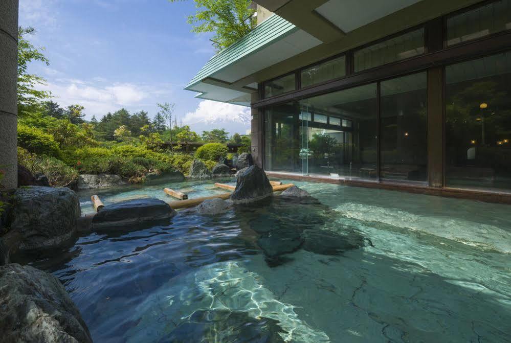 Fujisan Onsen Bessho Sasa Hotell Fujiyoshida Exteriör bild