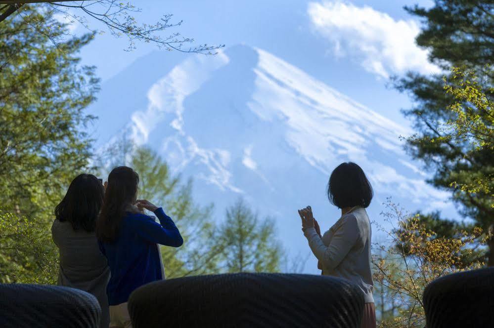 Fujisan Onsen Bessho Sasa Hotell Fujiyoshida Exteriör bild